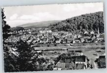 97737 W8780 Wernfeld - Fluss Schiff Berg