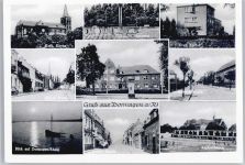 41539 W4047 Dormagen - Kölner Strasse, Rathaus, Kirche