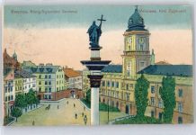 Warschau Warszawa - Denkmal