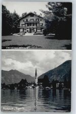 87549 W8977 Rottach , Allgäu - Landhaus Gertraut, See, Kirche