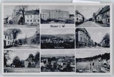 58675 W5870 Hemer - Amtshaus, Hindenburgstraße, Schwimmbad, Schule, Standortlazarett