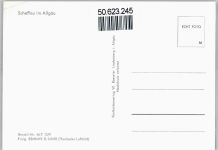 88175 W8999 Scheffau , Allgäu - Fliegeraufnahme
