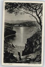 56653 W5471 Maria Laach , Eifel - Mondnacht am See