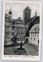 36251 W6430 Bad Hersfeld - Rathaus Brunnen