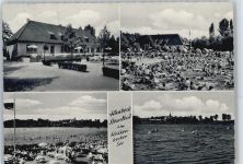 41334 W4054 Hinsbeck - Strandhaus, Strandbad, See
