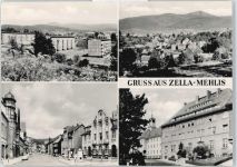 98544 O6060 Zella-Mehlis - Heinrich-Heine-Straße, Louis-Anschütz-Straße, Postamt
