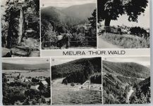 98744 O6421 Meura - Meurasteine, Schutzhütte, Waldbad
