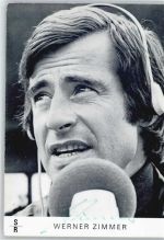 Werner Zimmer , signiert Filmschauspieler