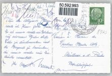 87541 W8973 Bad Oberdorf - Gesamtansicht mit Rotzspitze, Entschenkopf und Horn