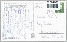 82383 W8126 Hohenpeißenberg - Berggasthof Bayerischer Rigi, Bes. Beni Fischer