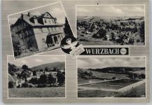 07343 O6860 Wurzbach - Erholungsheim Benignengrün, Schwimmbad