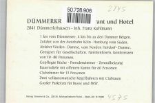 49401 W2845 Dümmerlohausen - Hafen, Restaurant Dümmerkrug