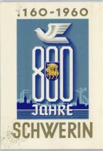 19053 O2750 Schwerin , Meckl - 800 Jahre