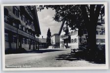 87496 W8961 Simmerberg , Allgäu - Dorfplatz