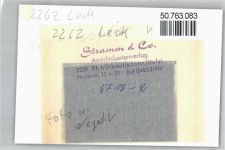 25917 W2262 Leck FOTO KEINE AK Foto mit Negativ