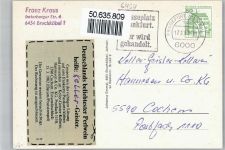 63486 W6454 Bruchköbel - Schwimmbad, Siedlung, Turm