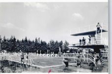 21698 W2165 Harsefeld FOTO KEINE AK Foto mit Negativ, Schwimmbad
