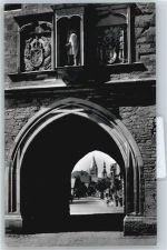 59494 W4770 Soest , Westf - Blick durch das Osthofentor