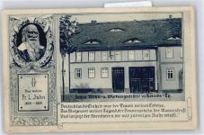 99625 O5234 Kölleda Gebrauchsspuren Jahn´s Wohn- und Wirkungstätte