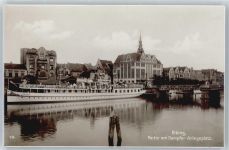Elbing Elblag - Dampfer-Anlegestelle