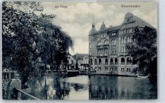 24534 W2350 Neumünster , Holst - Teichpartie