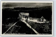 Auersberg - Bergbaude , Fliegeraufnahme