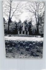 27313 W2817 Hülsen , Aller FOTO KEINE AK Foto mit Negativ, Ehrenmal