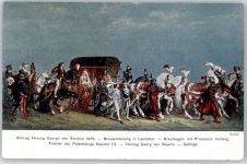 84028 W8300 Landshut , Isar - Einzug Herzog Georg des Reichen 1475, Brauteinholung, Historisches Festspiel Hochzeit