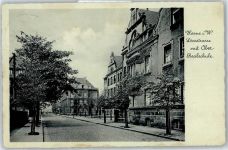 44623 W4690 Herne , Westf - Lönsstraße, Ober-Realschule