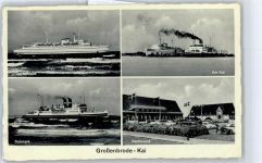 23775 W2443 Großenbrode - Am Kai, Schiff, Restaurant
