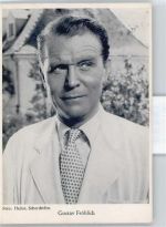 Fröhlich, Gustav Filmschauspieler