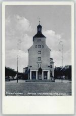 14929 O1702 Treuenbrietzen - Rathaus, Hohenzollernbrunnen