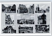 49074 W4500 Osnabrück - Hegertor, Rathaus, Dom, Vitischanze, Bierstraße, Theater, Bahnhof, Haarmannsbrunnen