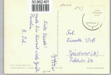 19370 O2850 Parchim - Am Bahnhof, Kulturhaus Kurt Bürger, Goetheallee, Badeanstalt, Straße des Friedens, Kreiskrankenhaus, Am Wocker See
