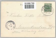 98693 O6300 Ilmenau , Thür Lithographie Kickelhahn