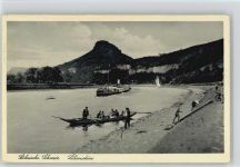 01824 O8324 Kurort Rathen , Sachs - Lilienstein