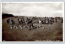 Moving off from the meet at St. Boswells Jagd