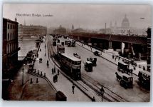 London - Blackfriars Bridge , Strassenbahn