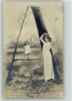 Fotomontage das A Buchstabenkarte 1904 Foto AK