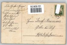 Engel, Blumen, Neujahr, Präge-Karte Auto