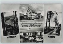 75305 W7540 Dennach - Enztal Waldweg Gasthaus Pension zum Hirsch