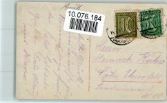 Männer Ständchen zum Geburtstag 1921 Serie 176-5 AK Musik