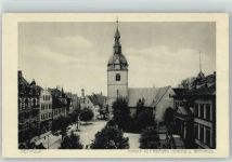 32756 W4930 Detmold - Markt Reform. Kirche Rathaus