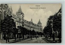 W5100 Aachen Kapuzinergraben mit Hauptpost Postamt