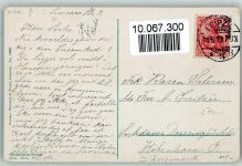 O7000 Leipzig Rathaus 1913 AK Straßenbahn