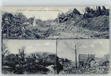 62580 Givenchy-en-Gohelle - Zerstörungswerk der französischen Artillerie