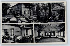 09669 O9262 Frankenberg , Sachs Gebrauchsspuren Gaststätte Lützelhöhe