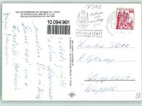 75328 W7542 Schömberg b Neuenbürg, Württ - Schwarzwaldsanatorium Winteraufnahme 4-Bildaufnahme