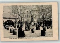 W8000 München Kgl. Hofbräuhaus Hof Hofbräuhaus 1907