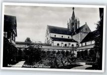 72070 W7400 Bebenhausen , Württ - Klostergarten, Kirche